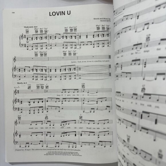 3/$20 Hal Leonard | Alicia Keys 'Songs in A minor' Songbook/ Sheet Music 2001 - Picture 7 of 8
